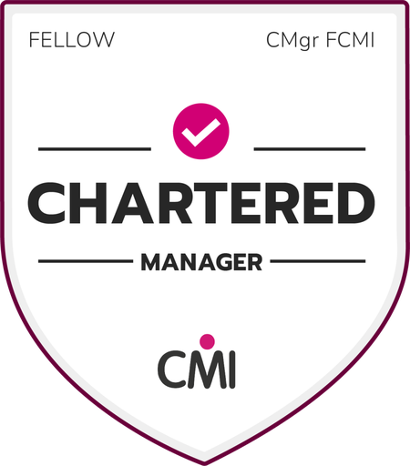 CMI Chartered Manager Fellow（CMgr FCMI）認定バッジ